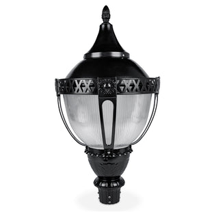 60W 50W 30W Acron LED Post Top Lantern 3000K 4000K 5000K Selectable, AC100-277V