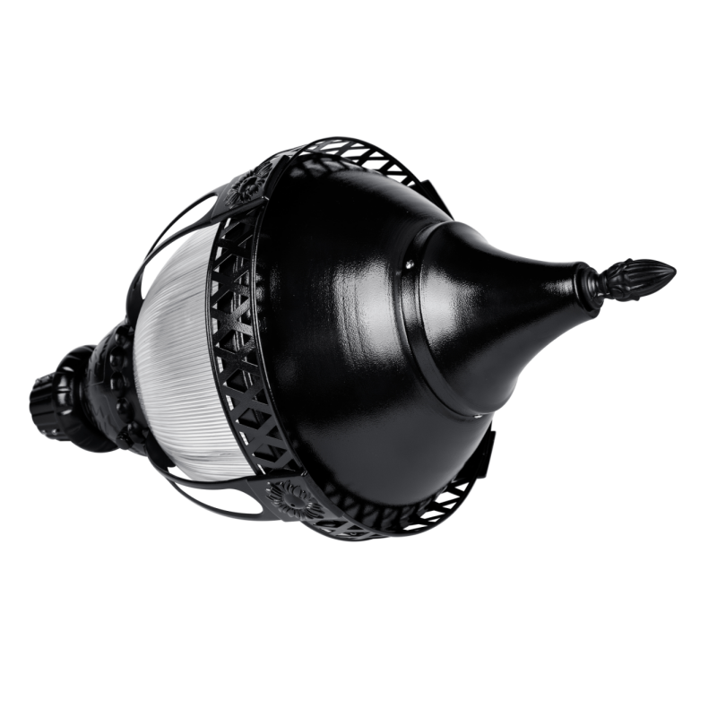 60W 50W 30W Acron LED Post Top Lantern 3000K 4000K 5000K Selectable, AC100-277V
